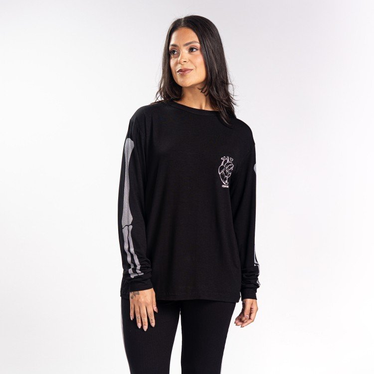 Blusa Bones Heart