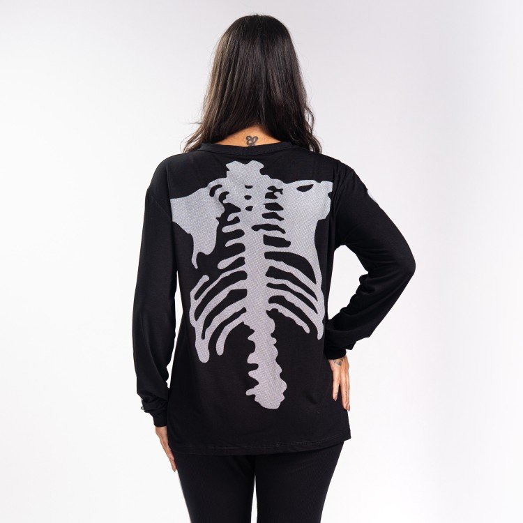 Blusa Bones Heart