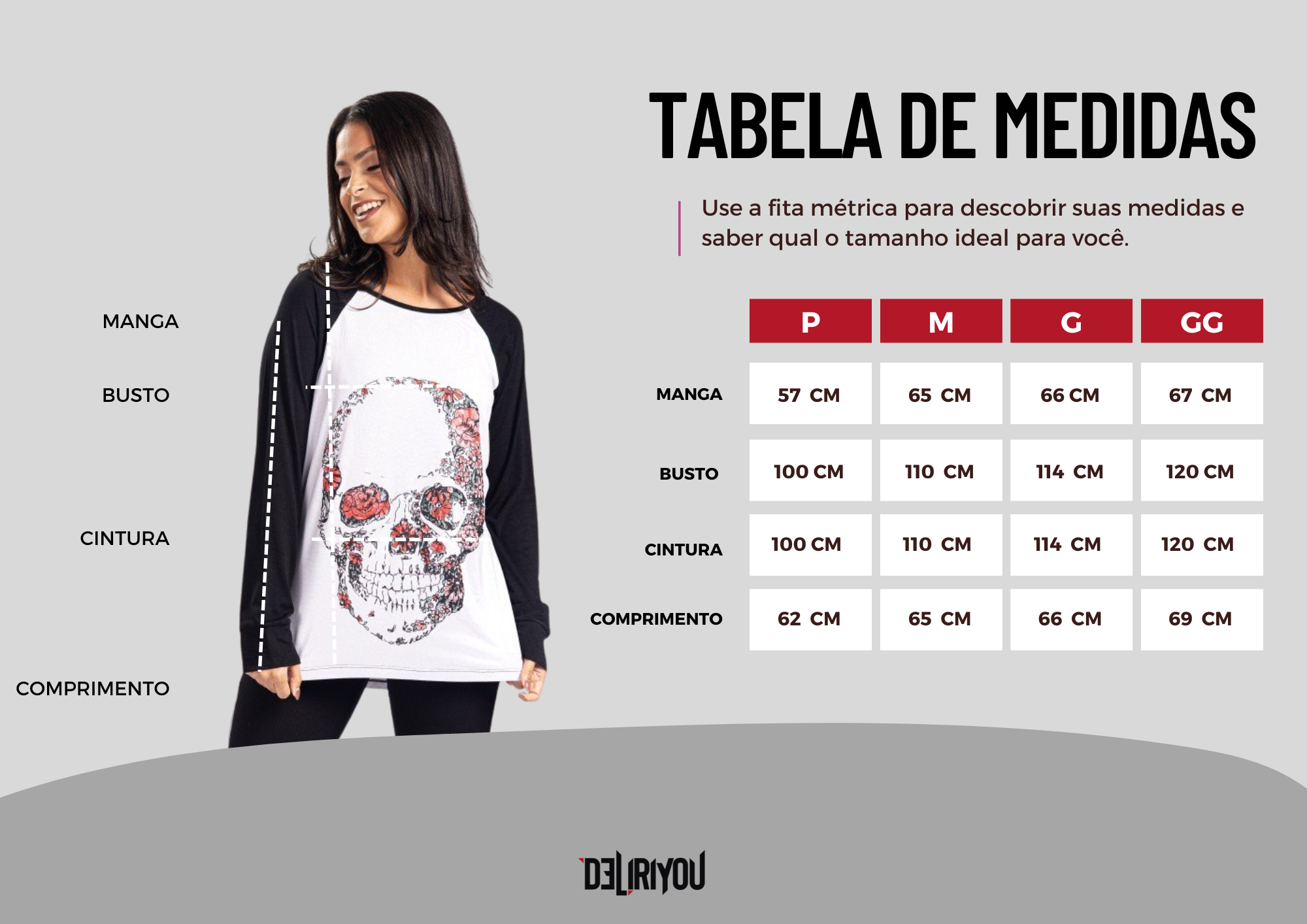 Tabela de medidas