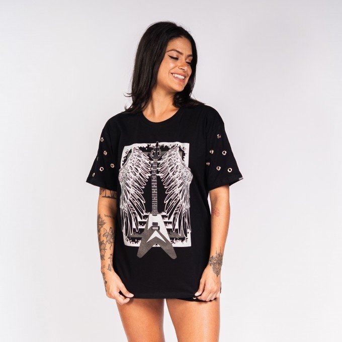 Camiseta Angel Guitar