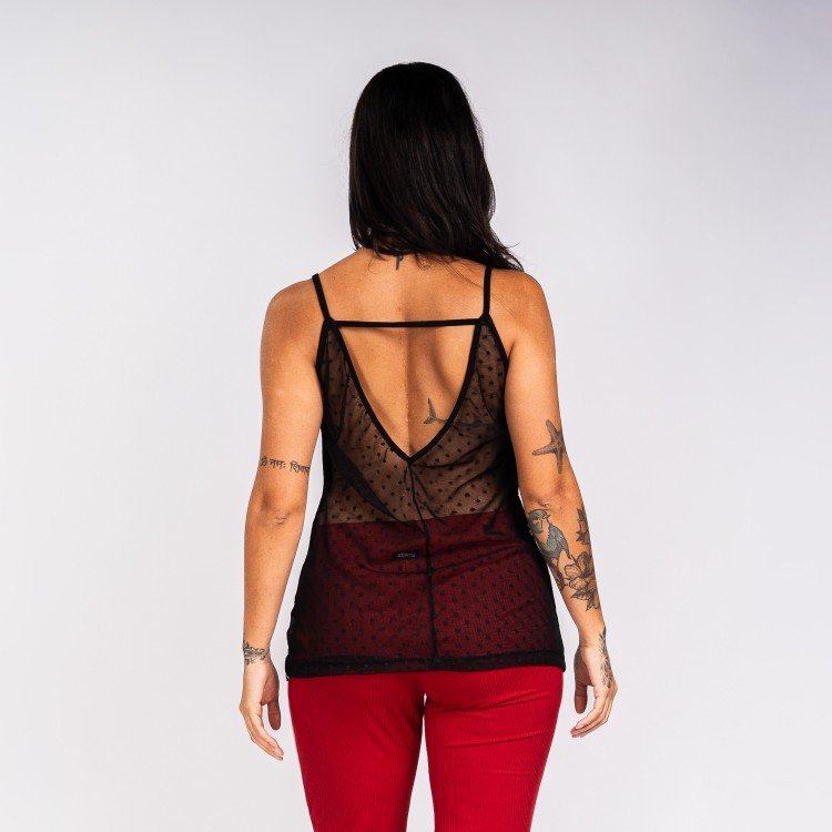 Blusa Coração Noturno