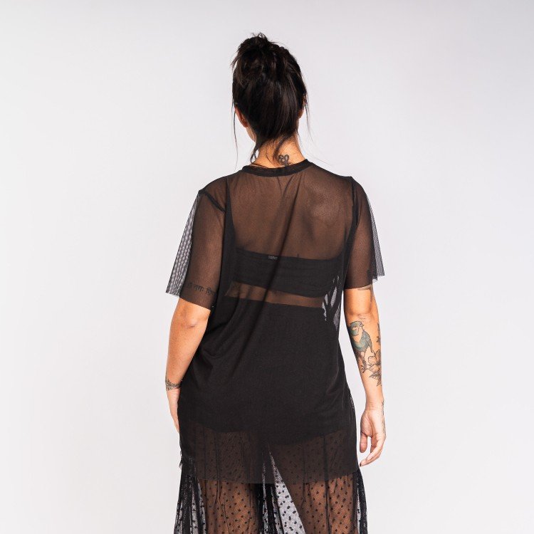 Blusa Tule Stones