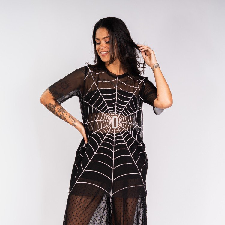 Blusa Tule Teia D