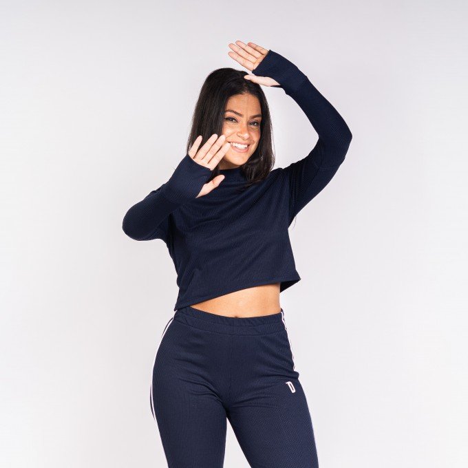 Blusa Blue Cut Deliriyou