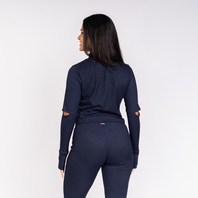 Blusa Blue Cut Deliriyou