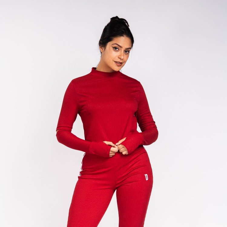 Blusa Red Cut Deliriyou