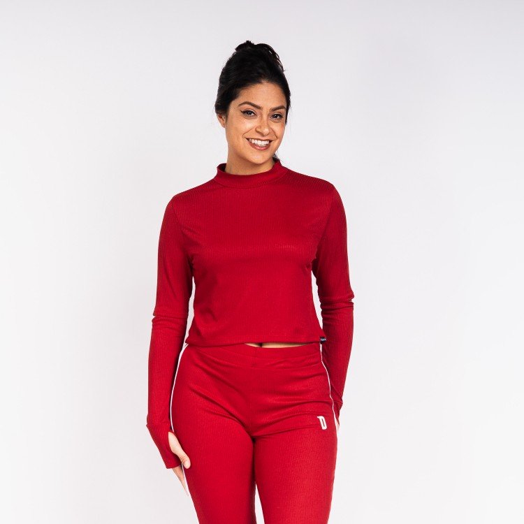 Blusa Red Cut Deliriyou