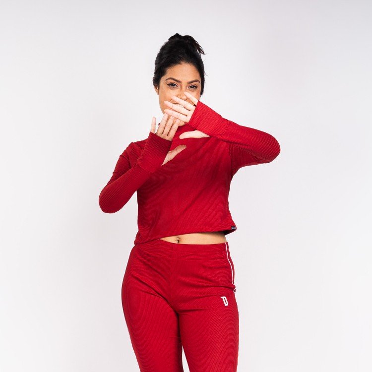 Blusa Red Cut Deliriyou