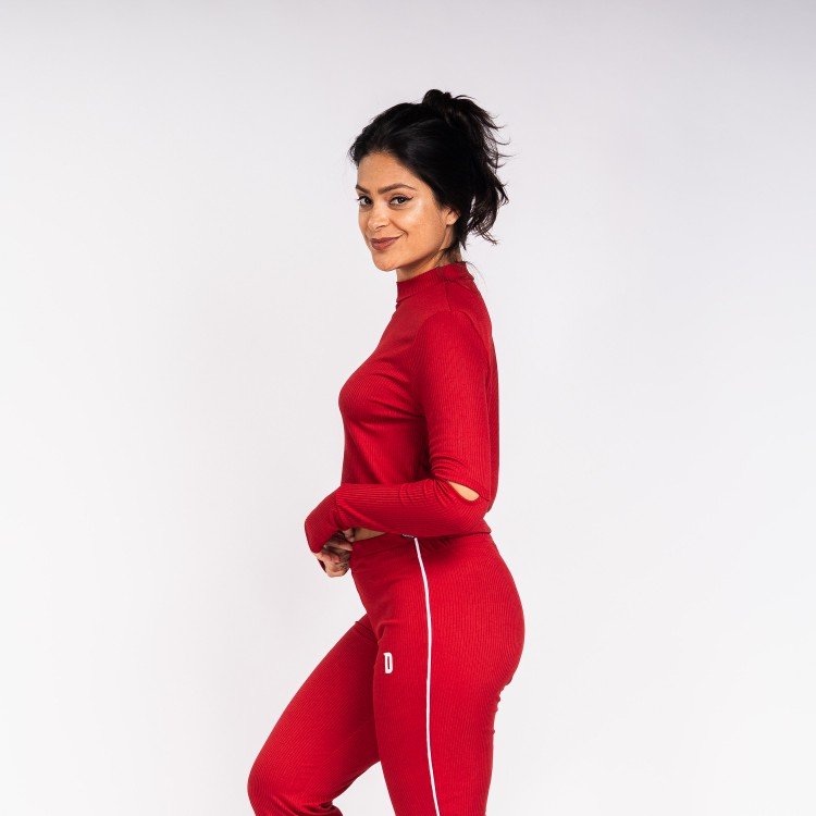 Blusa Red Cut Deliriyou