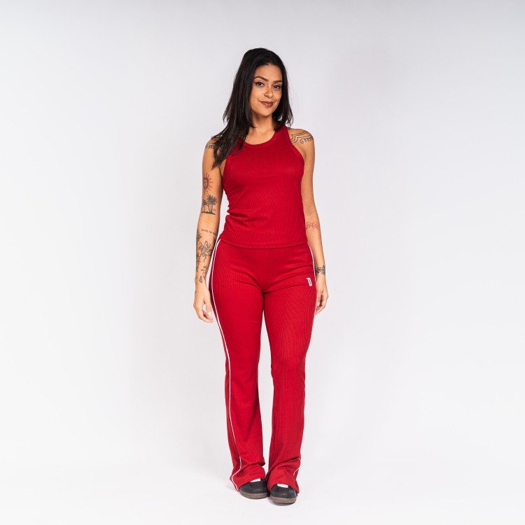 Calça Red Bailarina Canelada Vivo Deliriyou