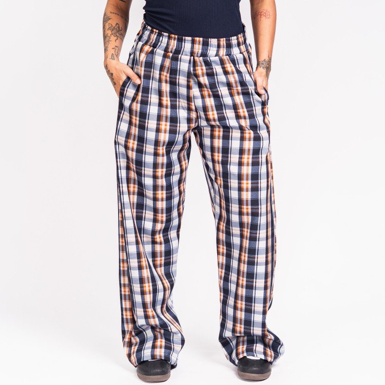 Calça Xadrez Blue Urban