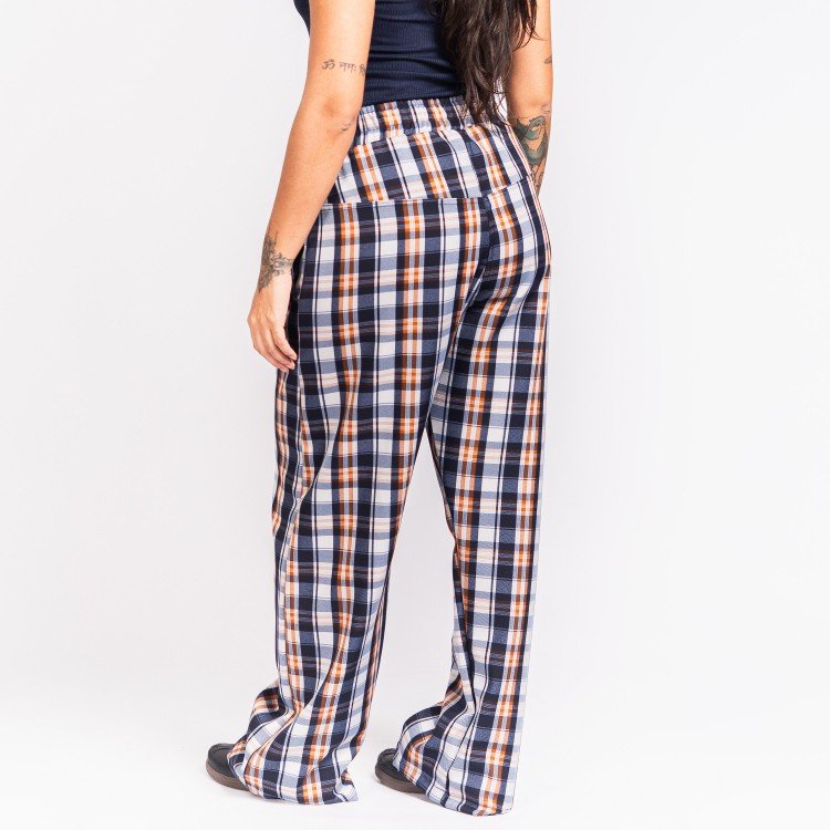 Calça Xadrez Blue Urban