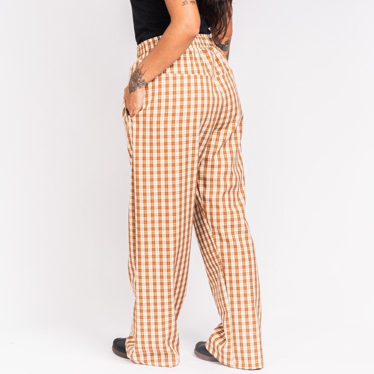 Calça Xadrez Soft Brown