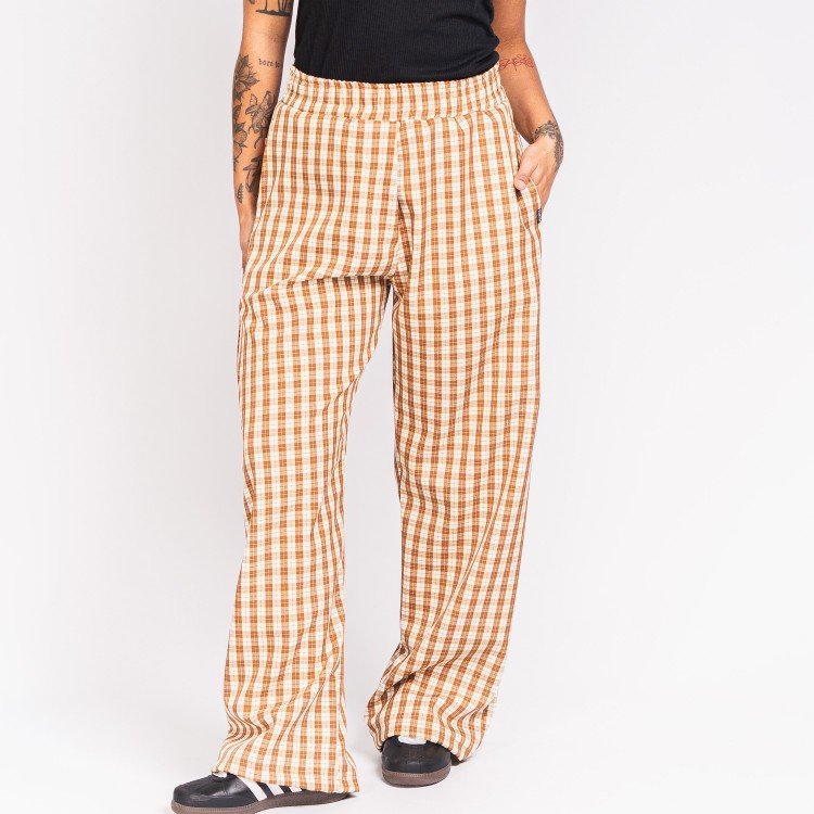 Calça Xadrez Soft Brown