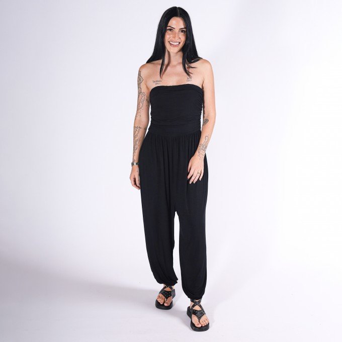 Macacão Boho Black