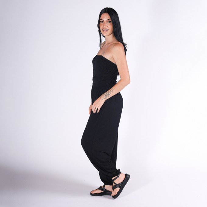 Macacão Boho Black