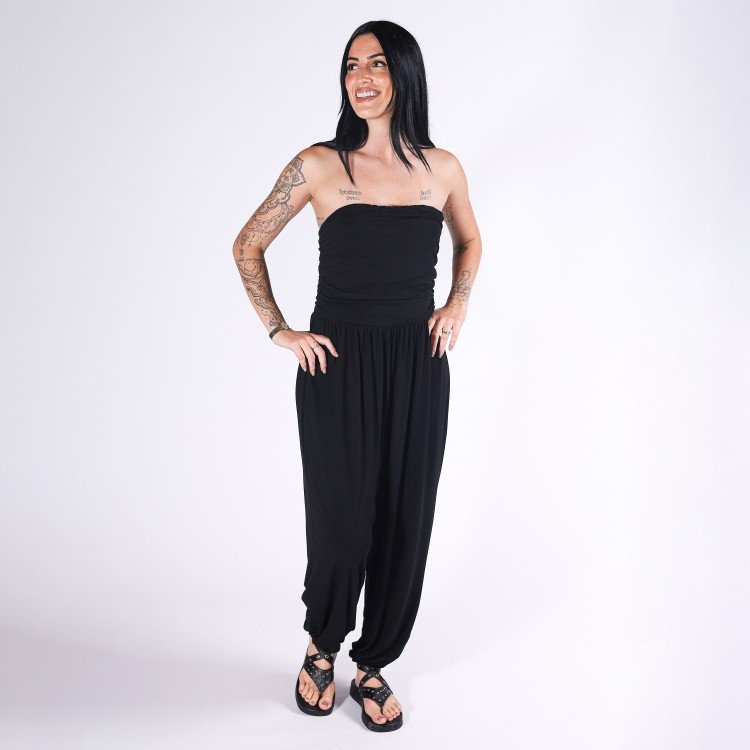 Macacão Boho Black