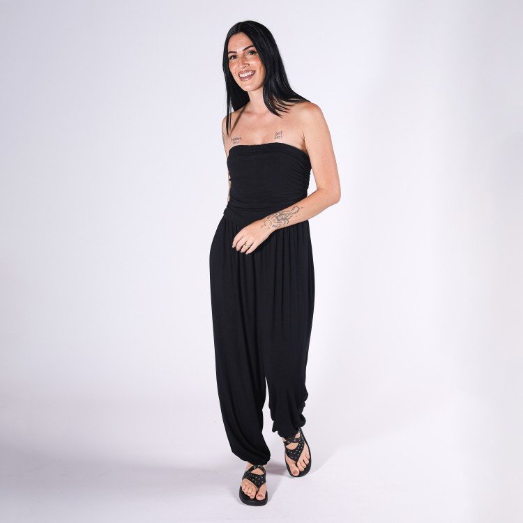 Macacão Boho Black