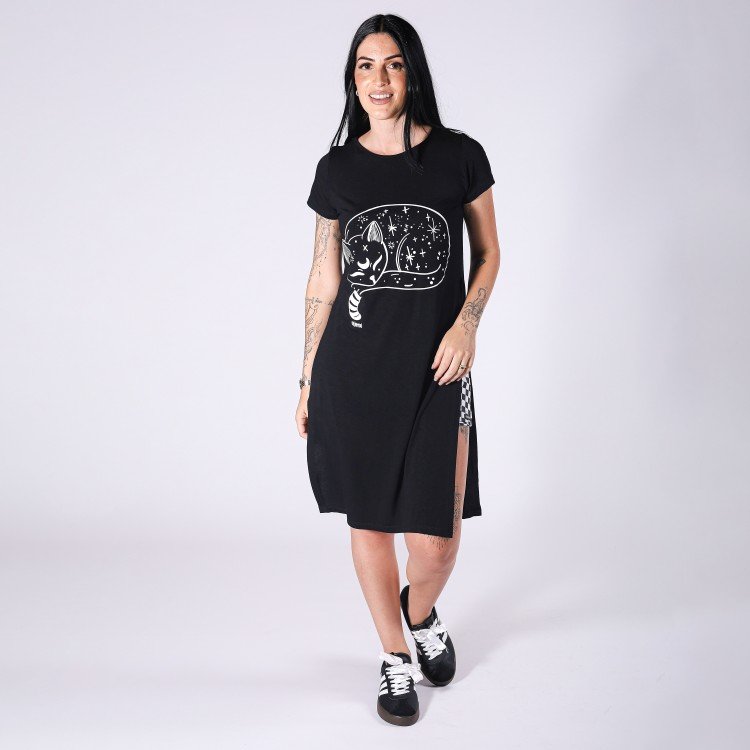 Blusa Max Gato Místico