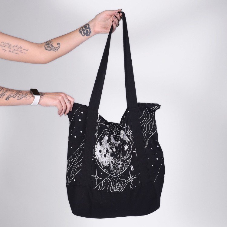 Ecobag Black Moon Space Deliriyou