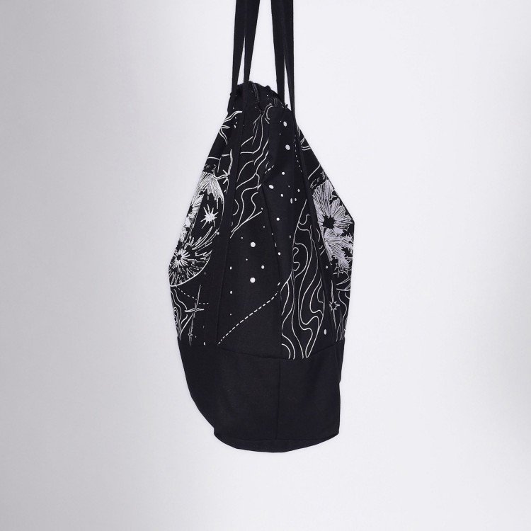 Ecobag Black Moon Space Deliriyou