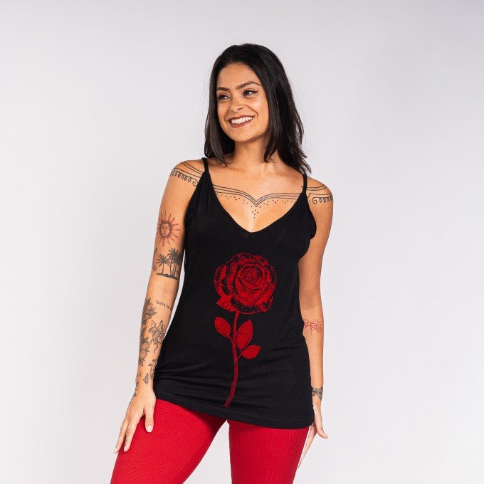 Blusa Poá Rosa Solo
