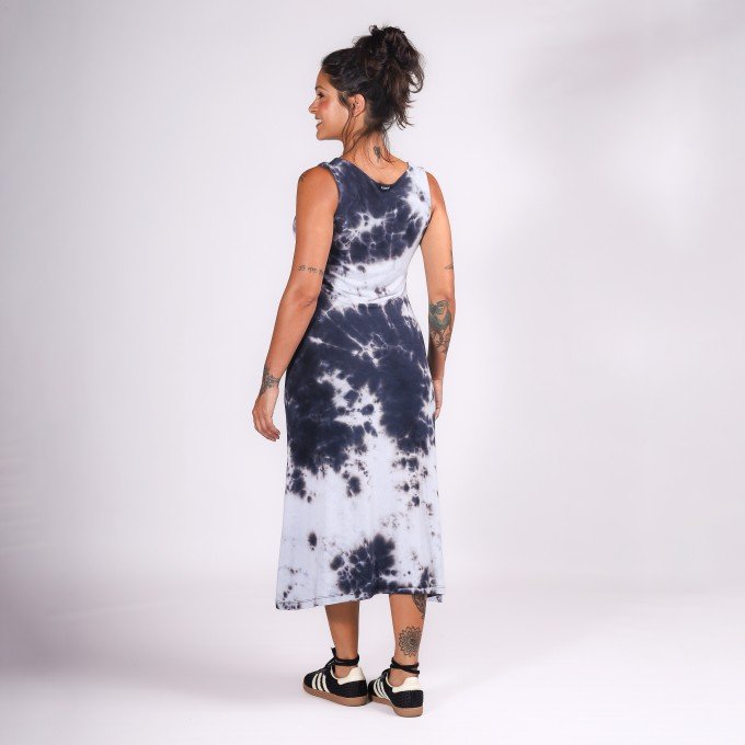 Vestido Tie Dye Midi