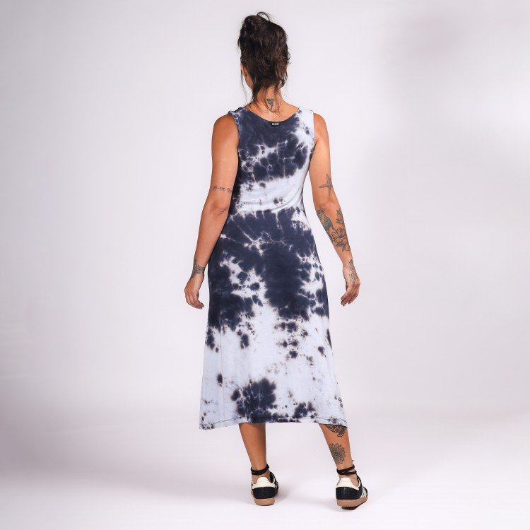 Vestido Tie Dye Midi