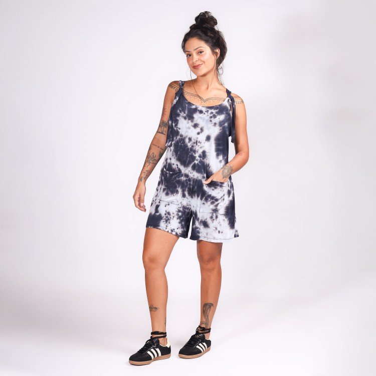 Jardineira Tie Dye Cool