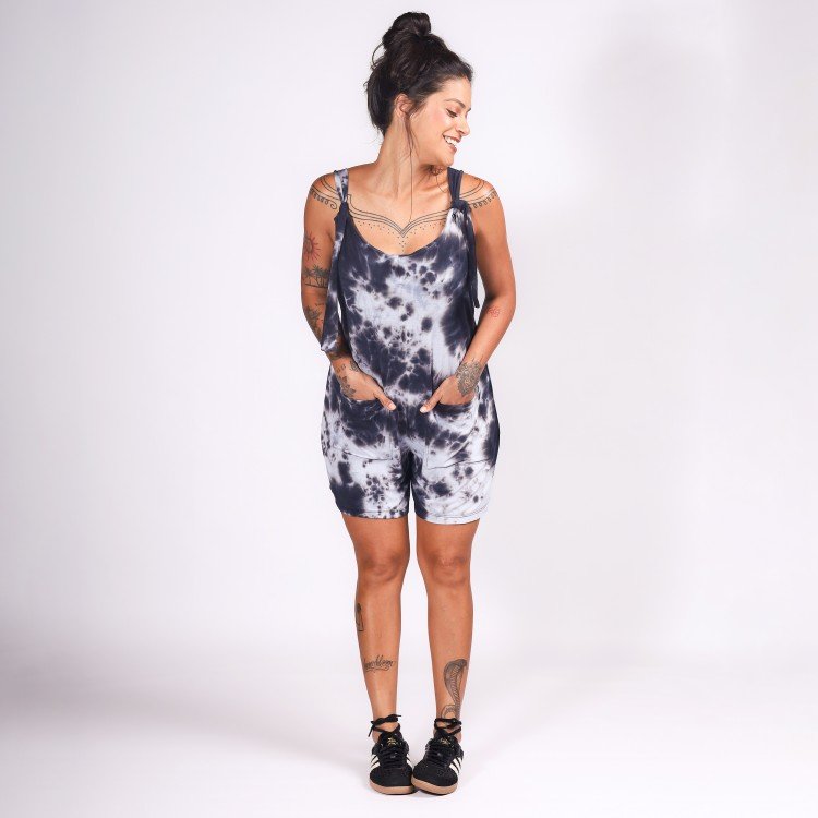 Jardineira Tie Dye Cool