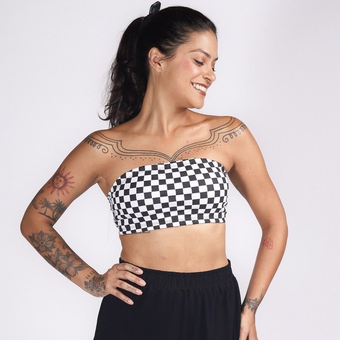 Top Chequerboard Faixa