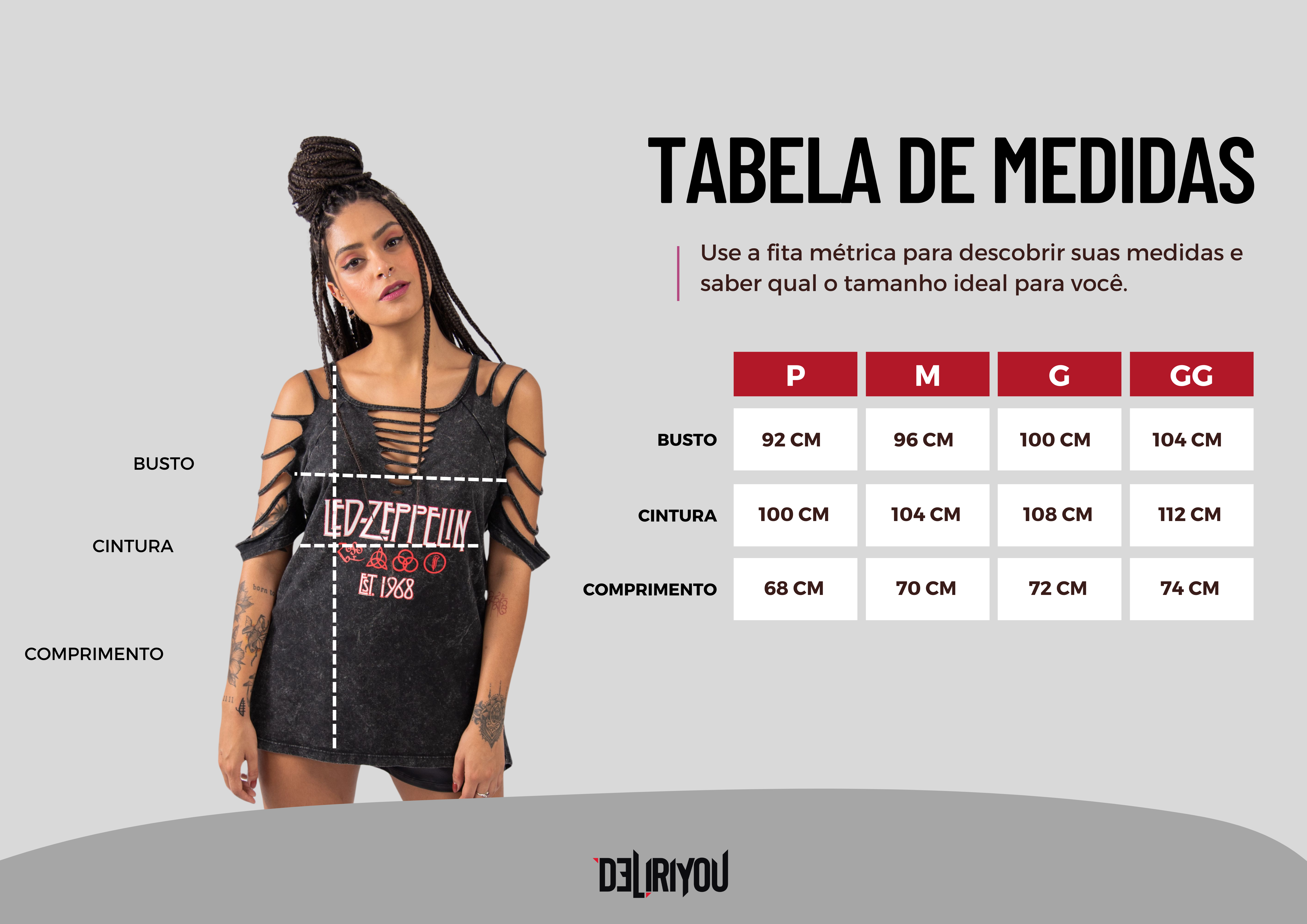 Tabela de medidas