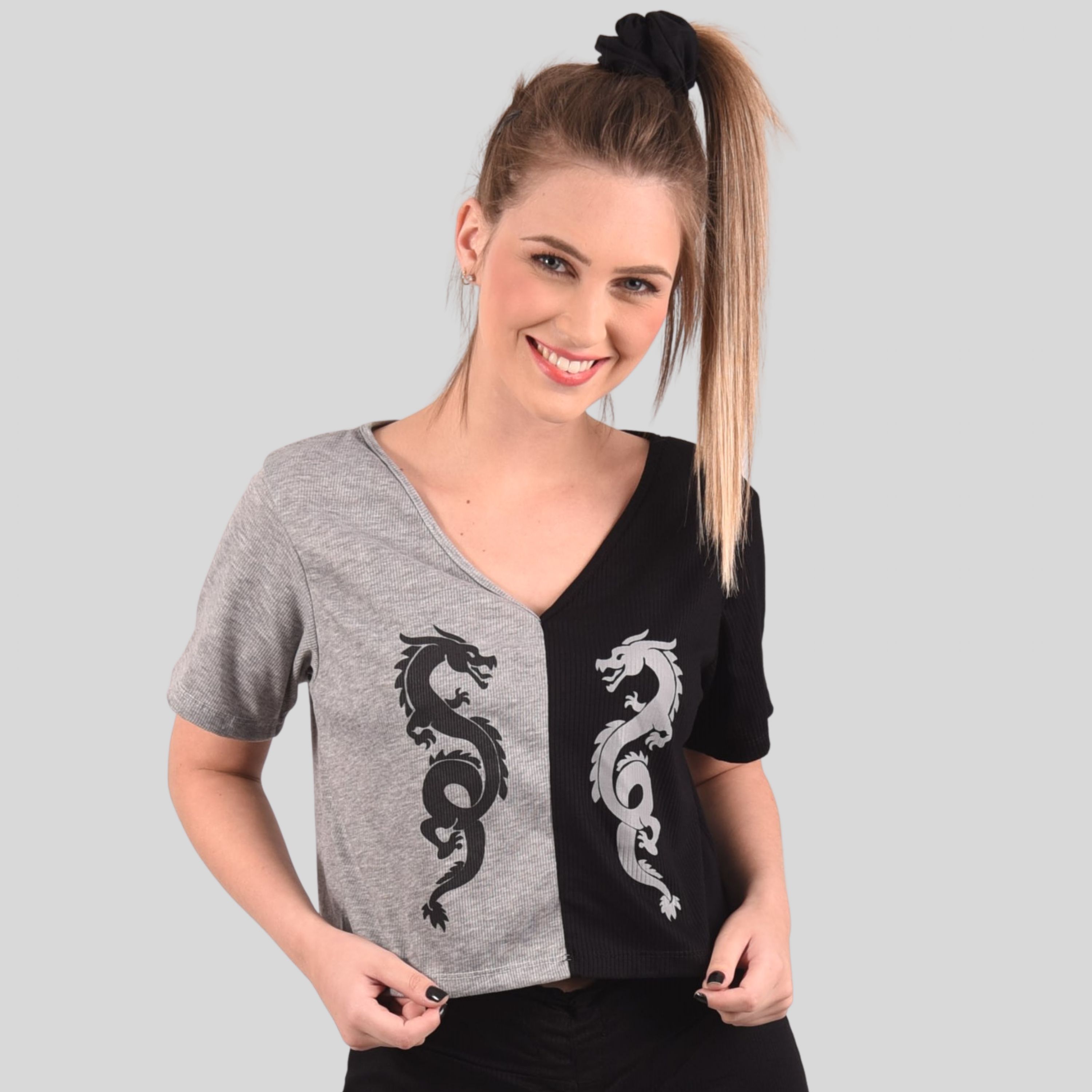 blusa de dragão
