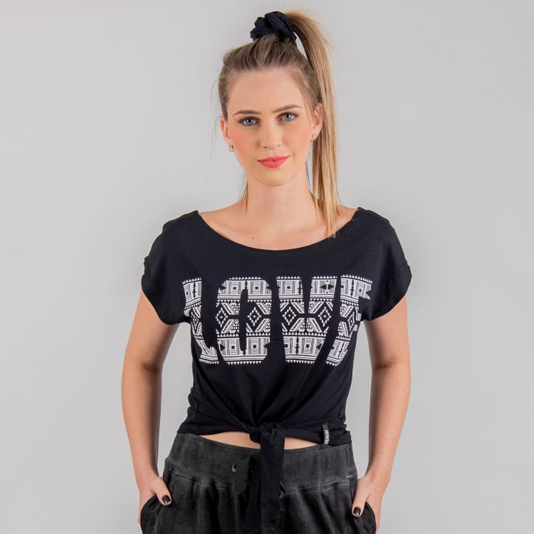 Blusa Love Étnica