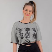 Blusa Love Abacaxi