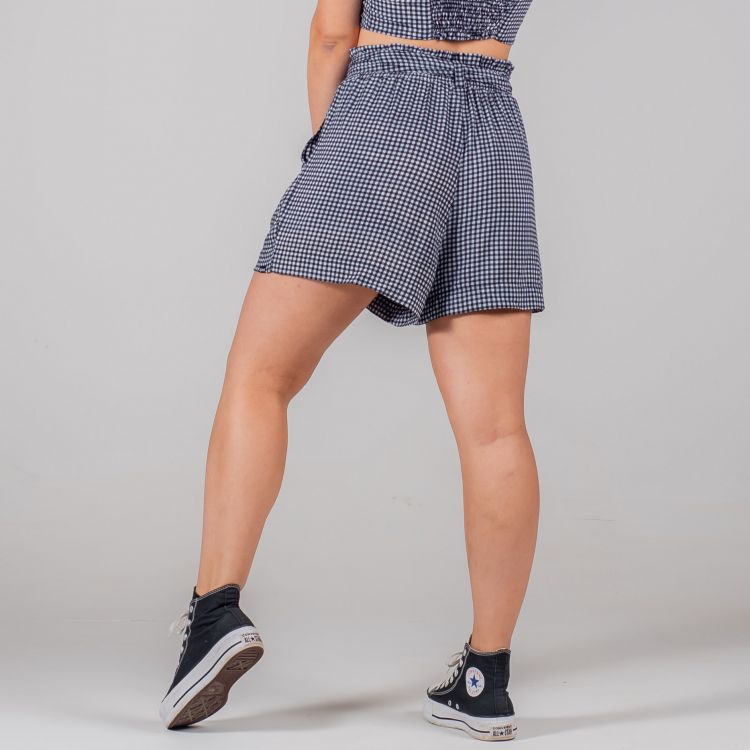 Short Xadrez Crocha