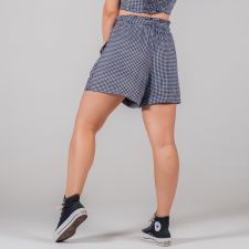 Short Xadrez Crocha