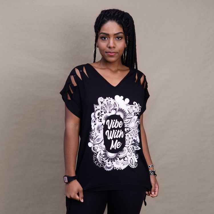 Blusa Vibes With Me