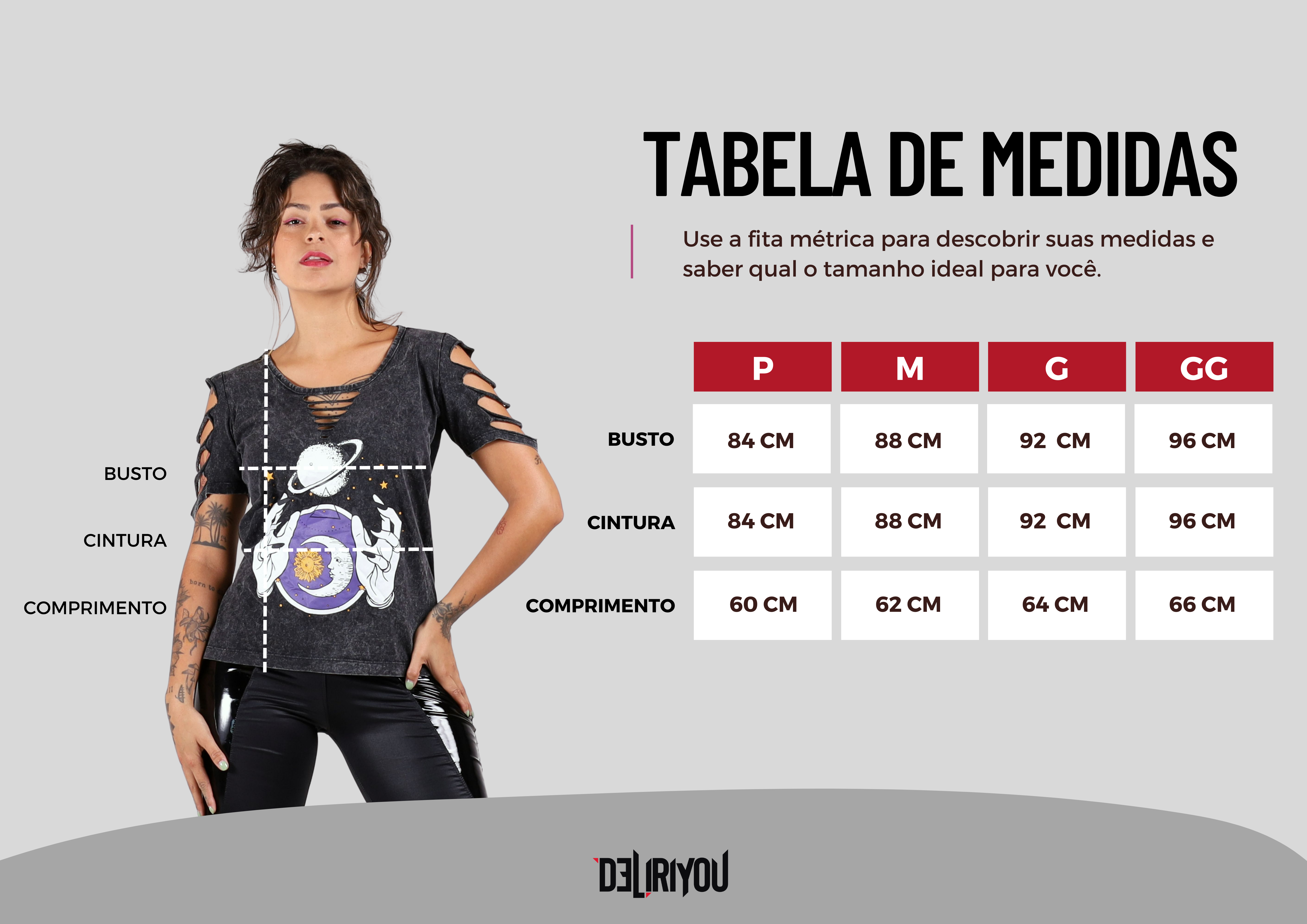 Tabela de medidas