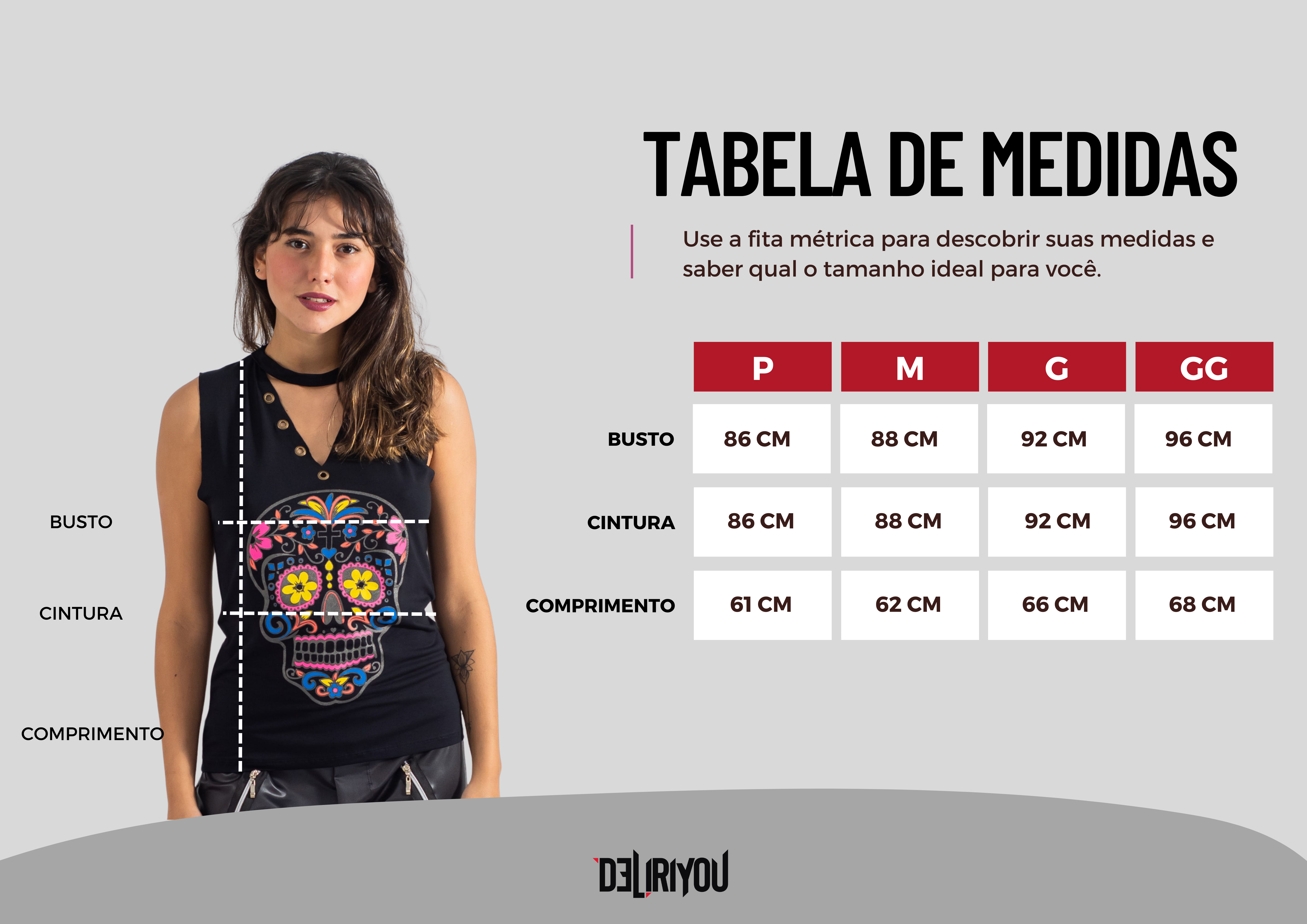 Tabela de medidas