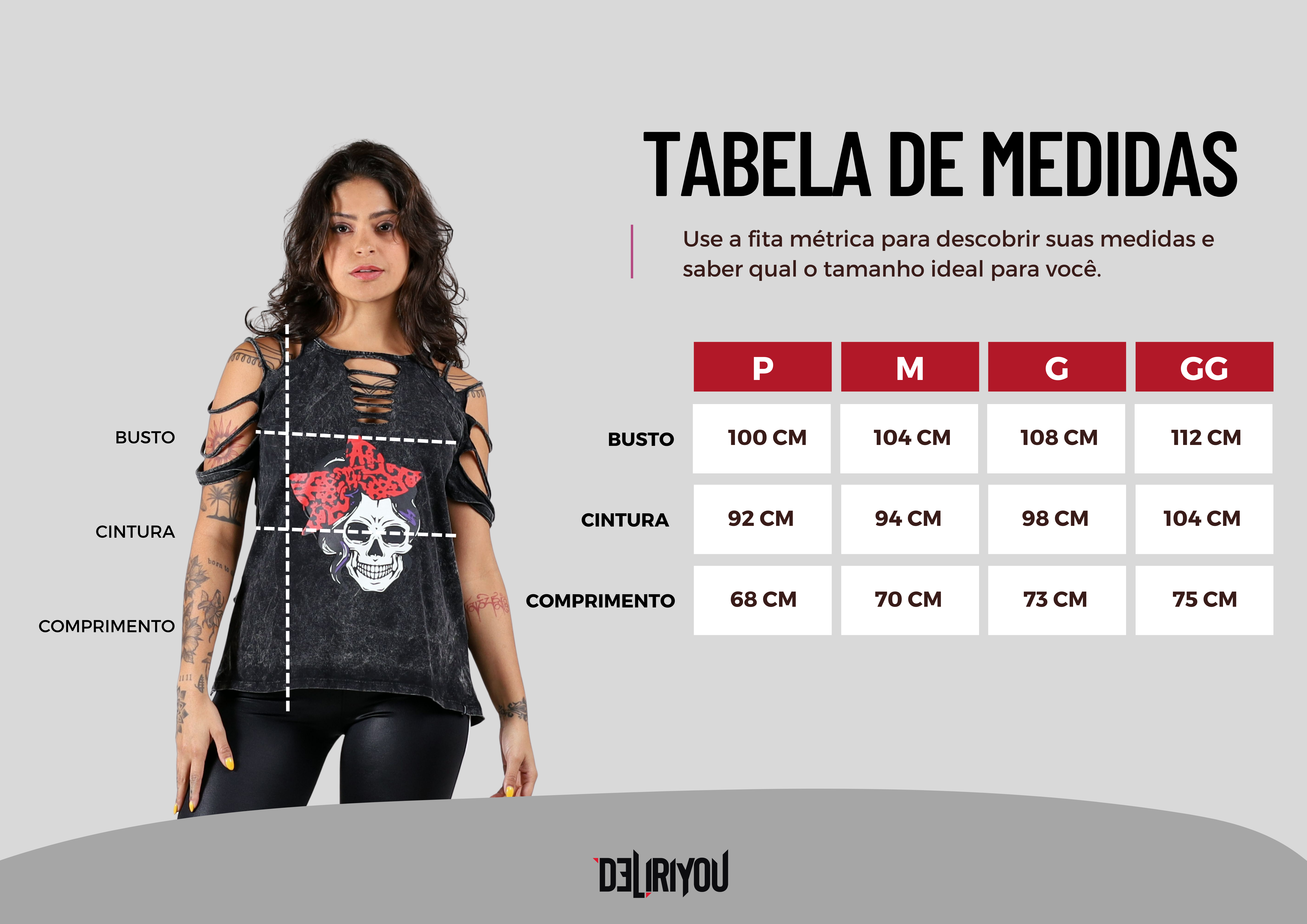 Tabela de medidas