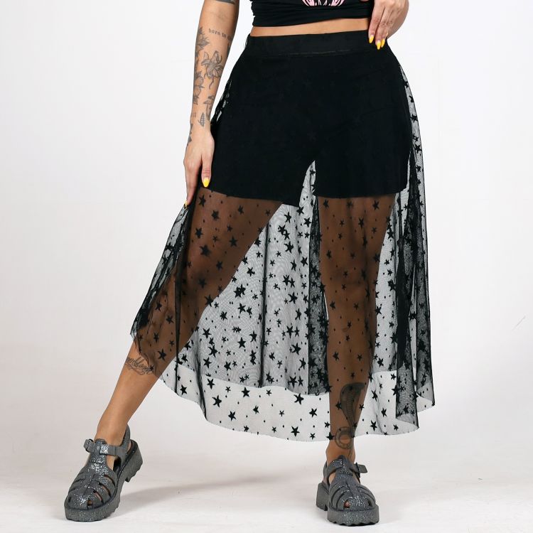Saia Midi Tule Star