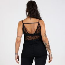 Blusa Regatinha Tule Poá Love