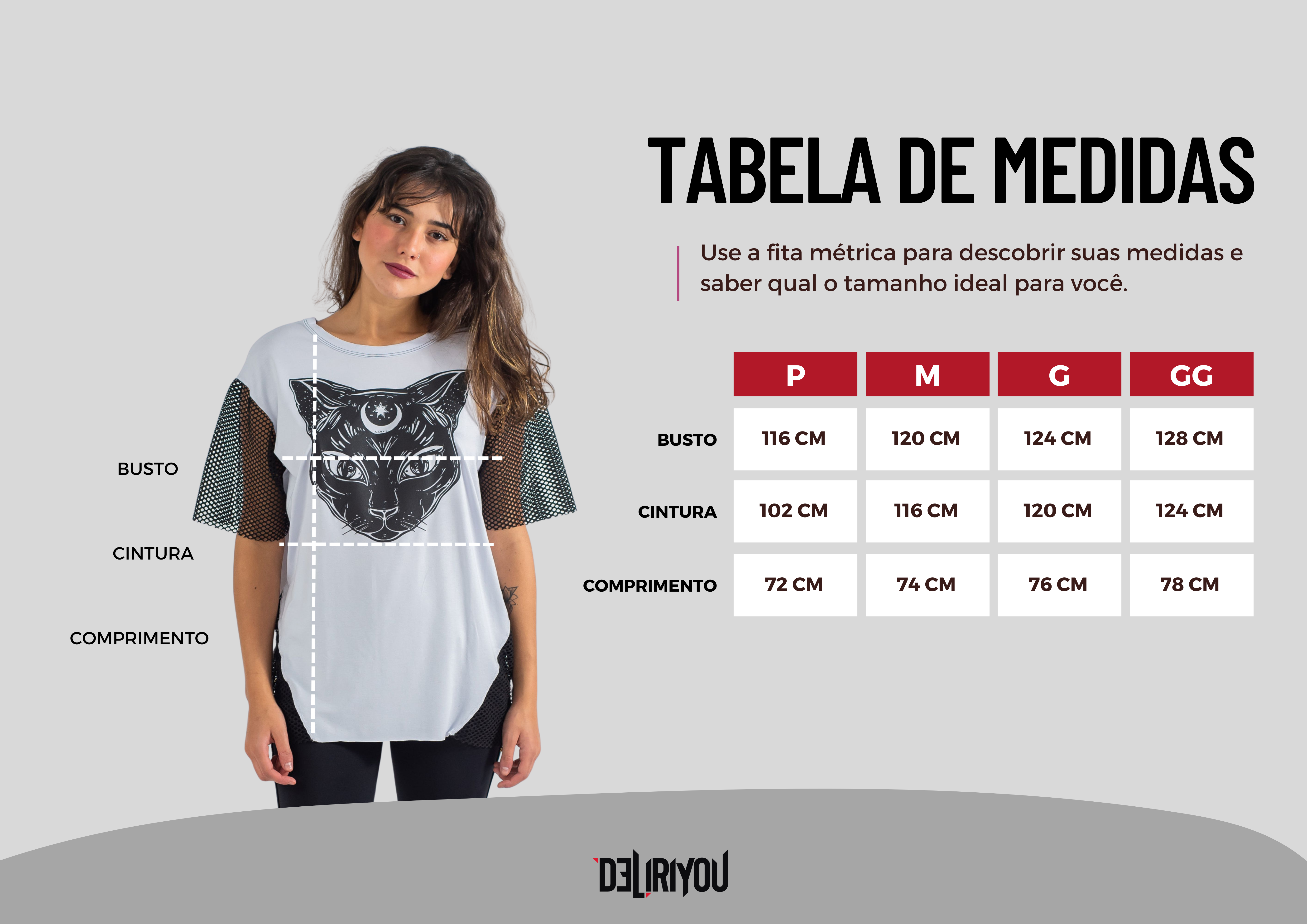Tabela de medidas
