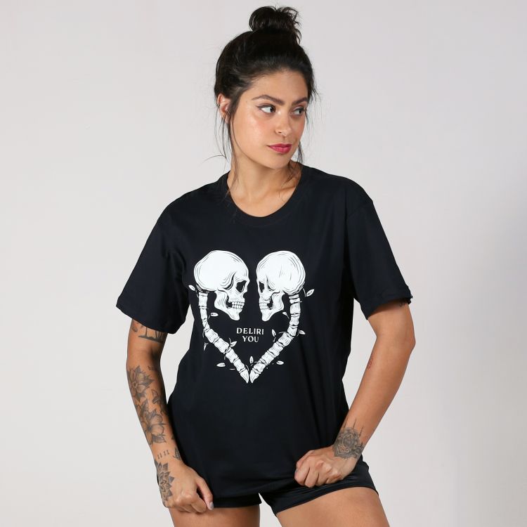 Camiseta Love Skull