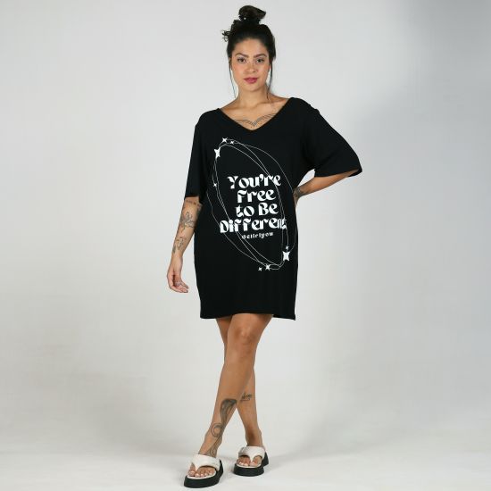 Vestido T-Shirt Free Deliriyou