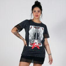 Blusa Estonada Angel Guitar