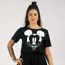 Blusa Baby Look Mickey Deliriyou