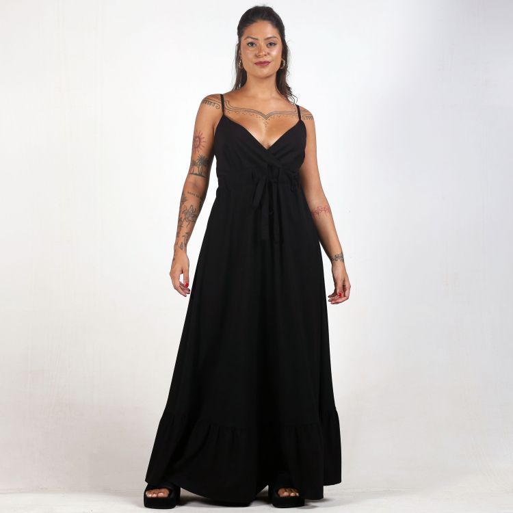 Vestido Longo Encanto Black