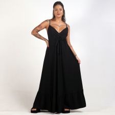 Vestido Longo Encanto Black